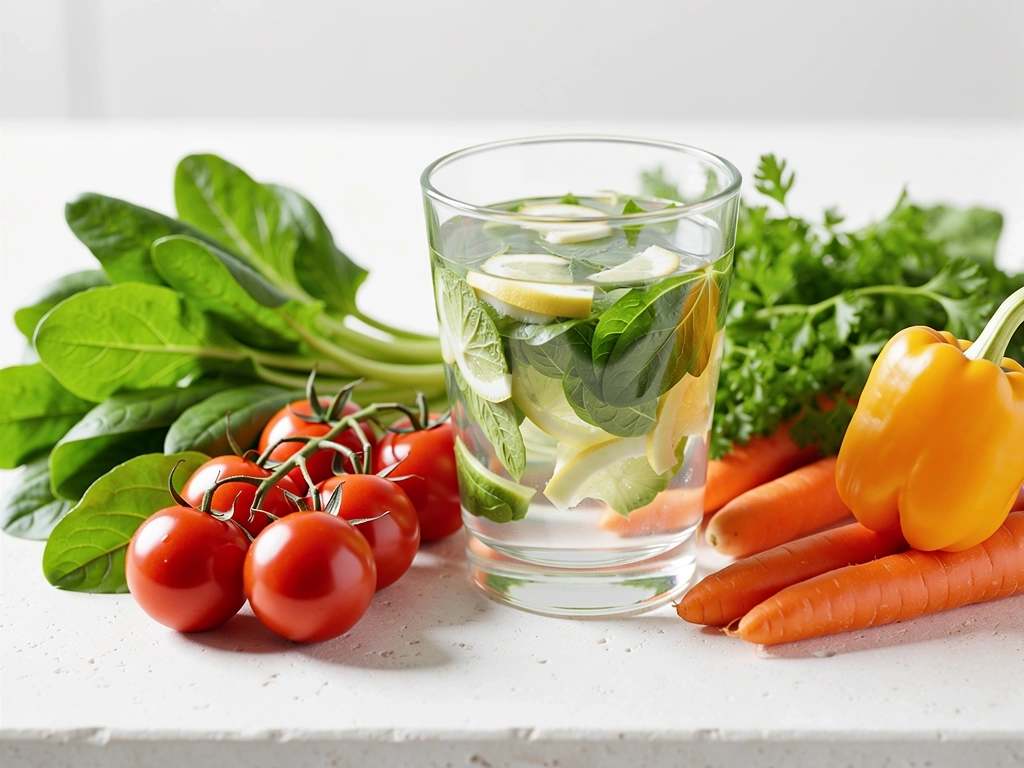 Frische gesunde Ernährung